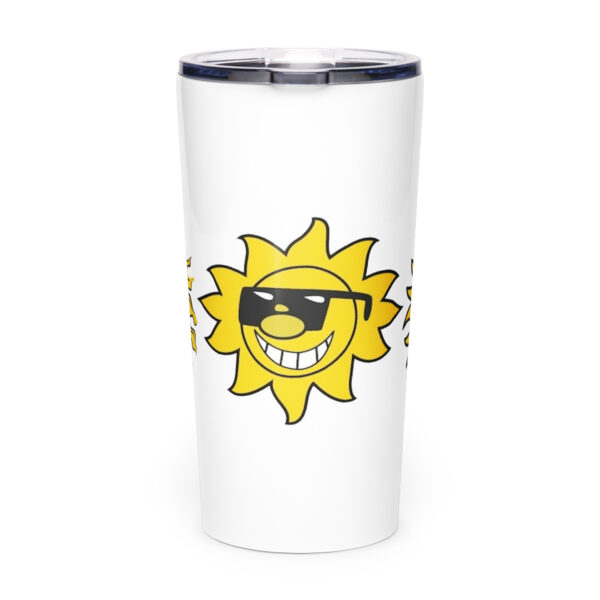 Tapered stainless steel Logo tumbler