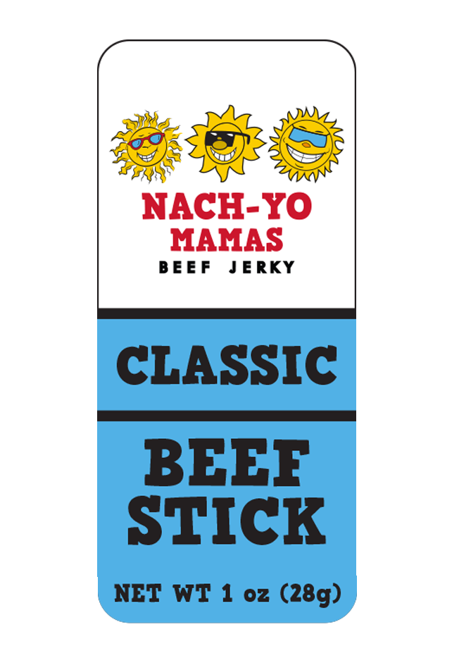 Nach-Yo Mama’s Classic Beef Stick – 1oz