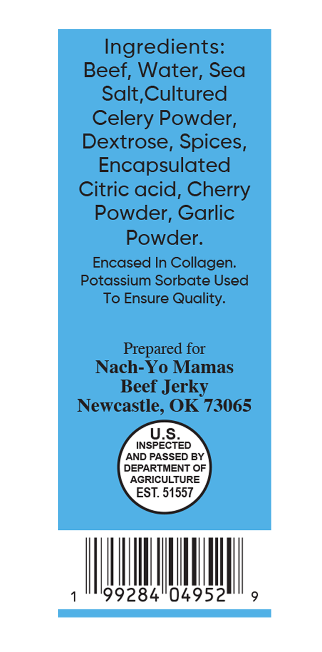 Nach-Yo Mama’s Classic Beef Stick – 1oz - Image 3